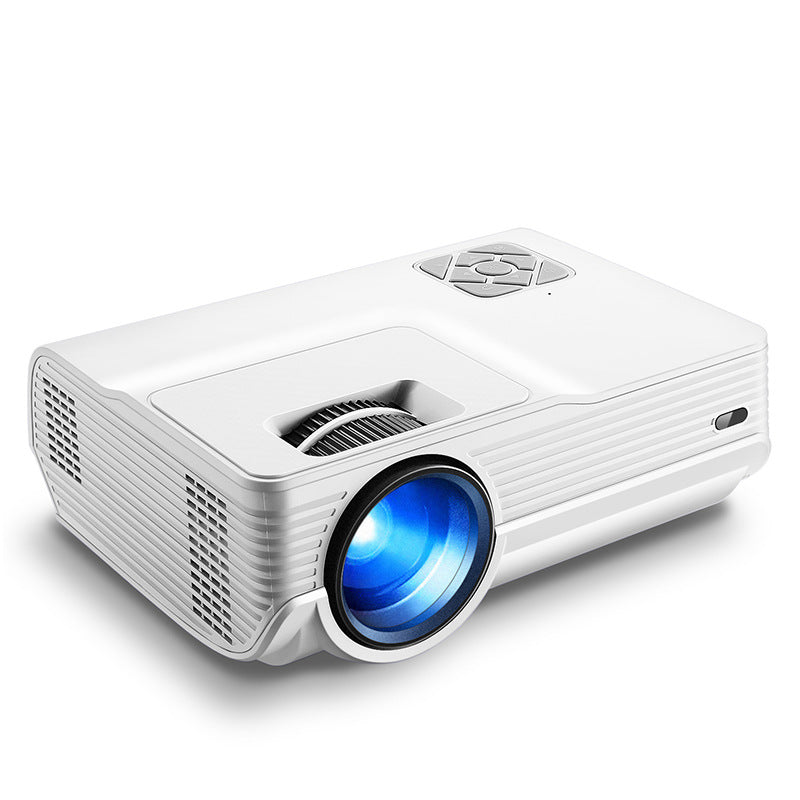 Color: White, Model: US-Android, style: - Home projector