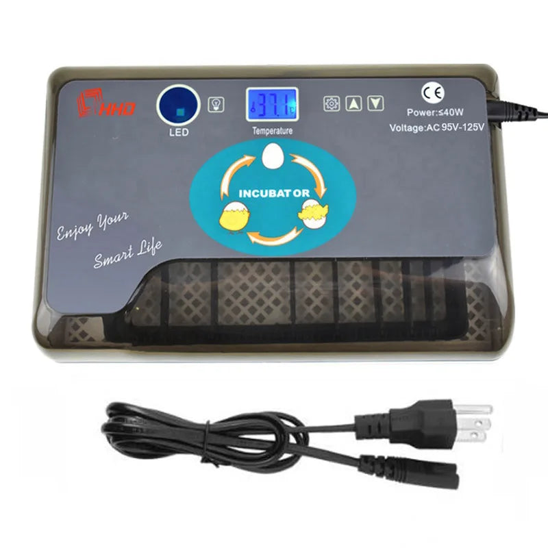 Newest Farm Machine 4-35 Hatchery Egg Hatchers Incubator Brooder Chicken Automatic Eggs Incubator Bird Quail Brooder with Candle