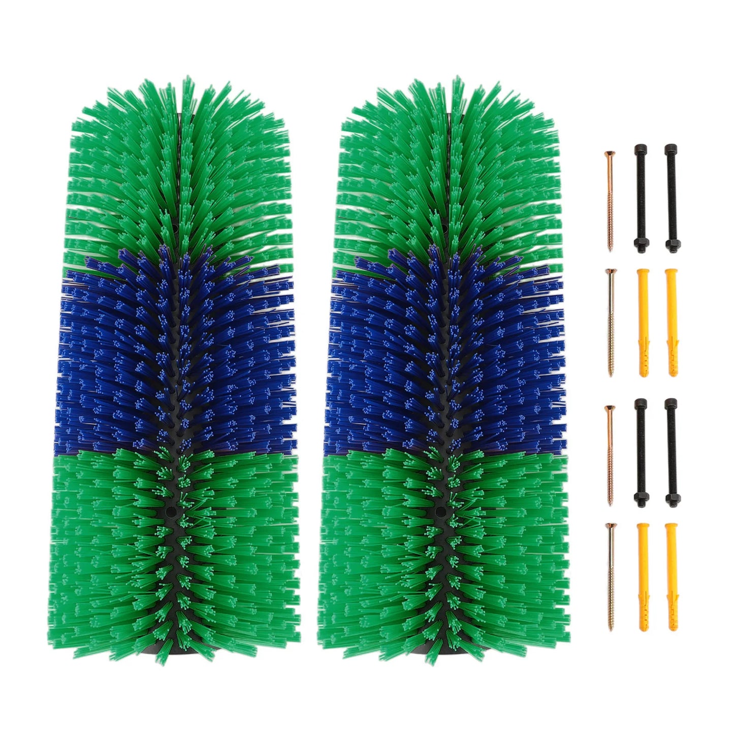 2pcs Livestock Scratch Brush Massage Grooming Brush Cow Brush Cattle Brush Horse Cow Sheep Scratcher Livestock Brush