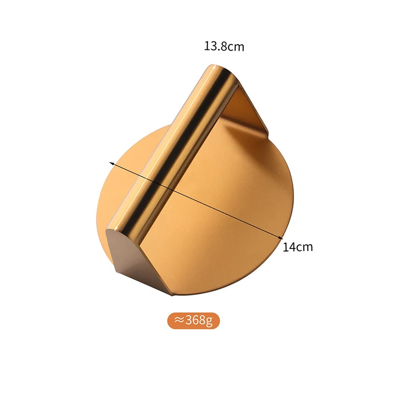 1Pc Stainless Steel Smash Burger Press Hamburger Patties Meat Masher Circular Meat Press Mold for Deli Meats Kitchen Accessories
