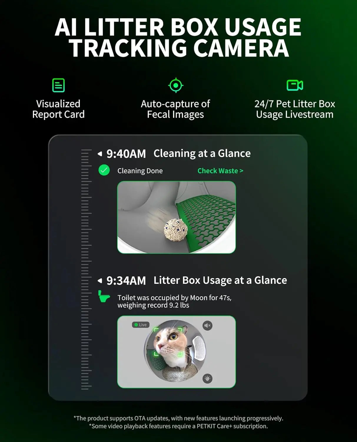 PETKIT PUROBOT MAX PRO Automatic Smart Cat Litter Box Self Cleaning AI-Camera Pet Toilet Odor Removal App Control Global Version