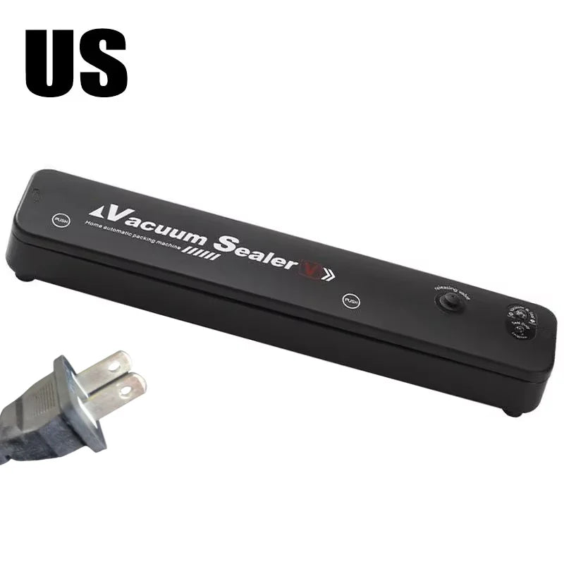 Kitchen Home Vacuum Sealer Food Preservation Plastic Bags Sealer Packaging Machine Automatic Sealing Machine Kitchen Gadgets new