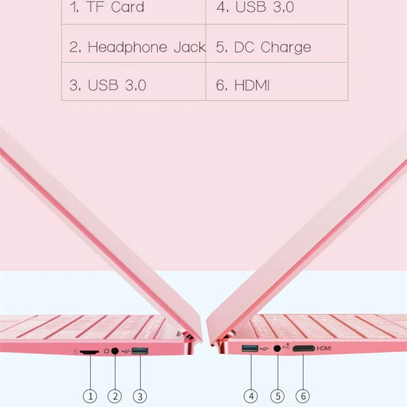 CRELANDER Laptop 15.6 Inch 16G RAM Intel N5095 Windows 11 Ultrathin Laptop Backlit Keyboard Fingerprint Unlock Notebook Computer