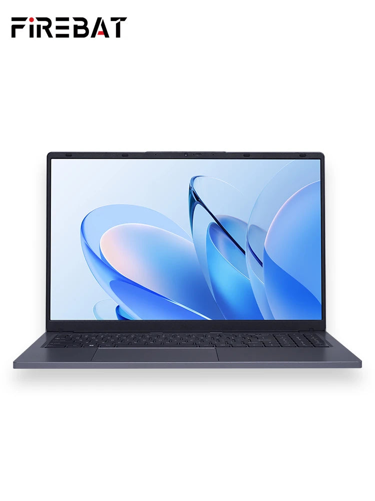 FIREBAT AT15 Laptop 15.6 Inch Intel N100/N150 16GB RAM 512GB SSD Office Business Laptops