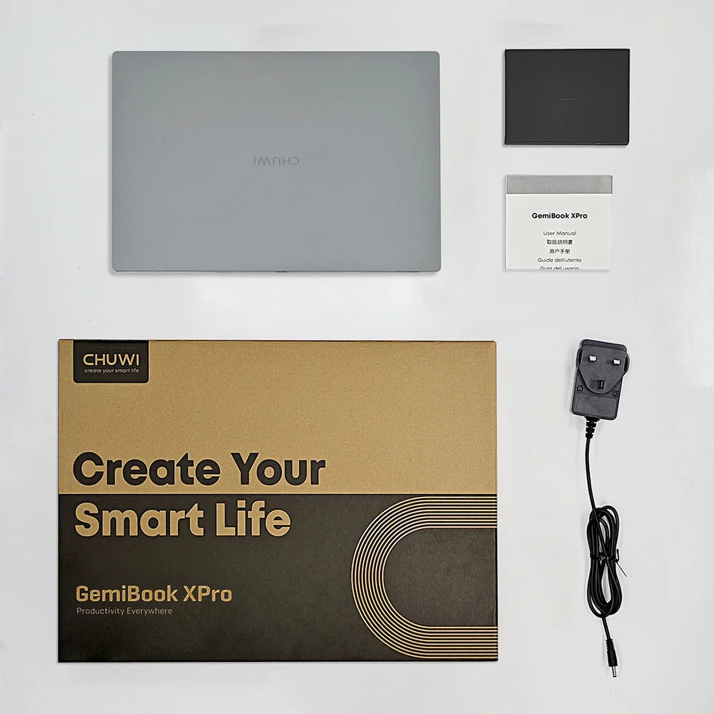 CHUWI GemiBook XPro Laptop 8GB LPDDR5 256GB SSD Intel N100 UHD Graphics for 12th Gen 14.1'' FHD 1920*1080 Windows 11 Laptops