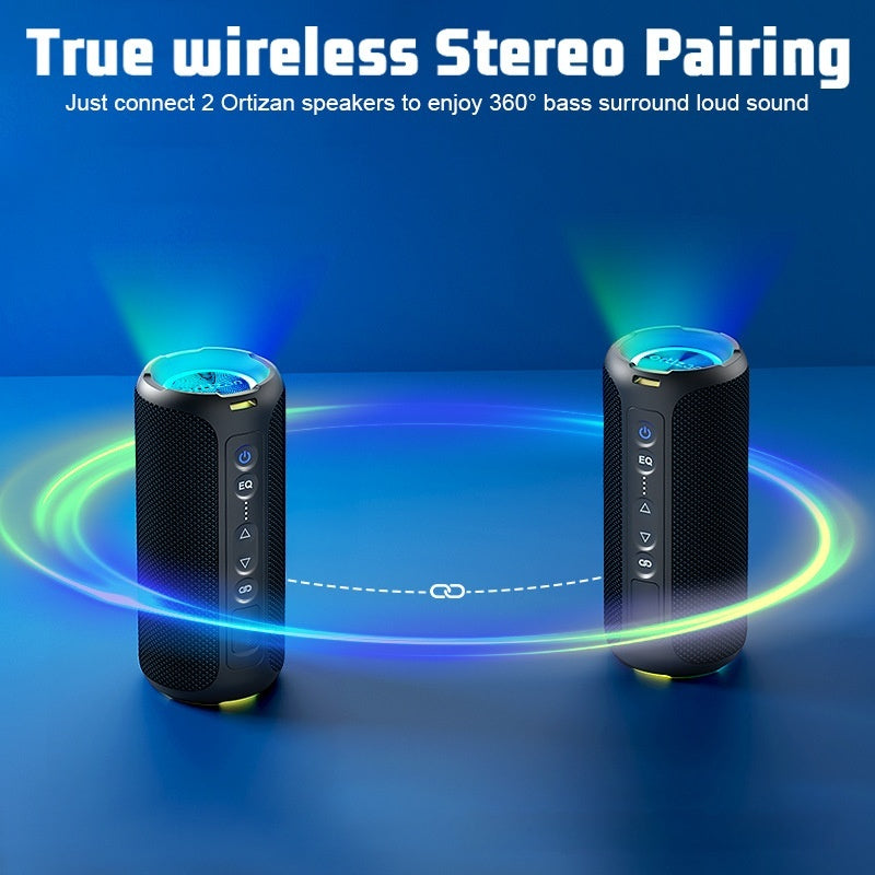 Multi-sound Luminous 40W Wireless Bluetooth Fabric Speaker