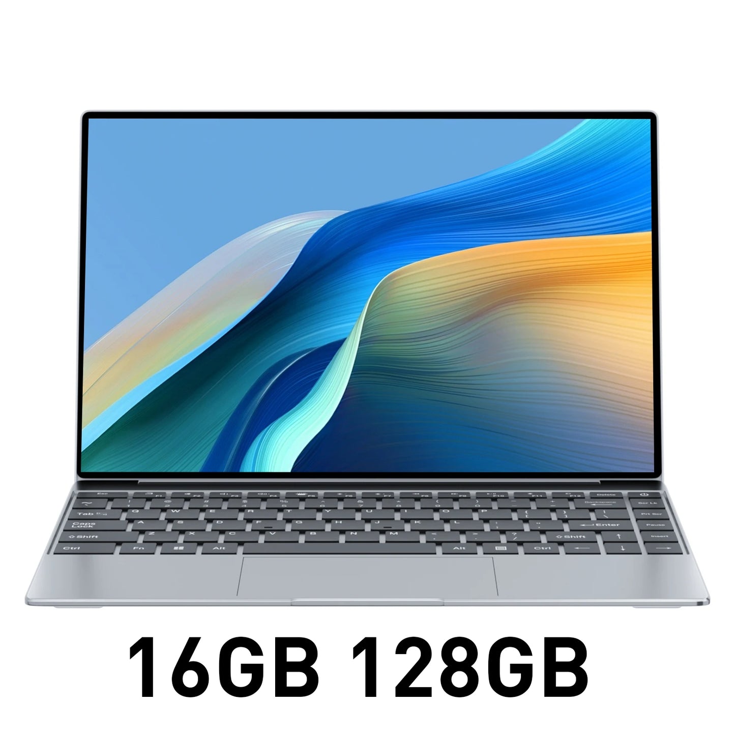 14" Business Laptop Intel N3700 16GB RAM384GB Storage Ultra thin body Gaming laptops Windows 11 pc gaming  256GB/512GB/1TBsilver