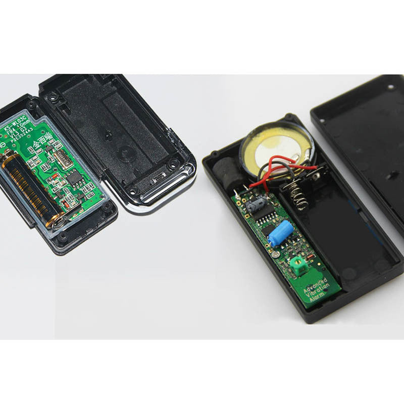 Home Security Wireless Remote Control Vibration Motorcycle Bike Door Window Detector Burglar Alarm as picture show