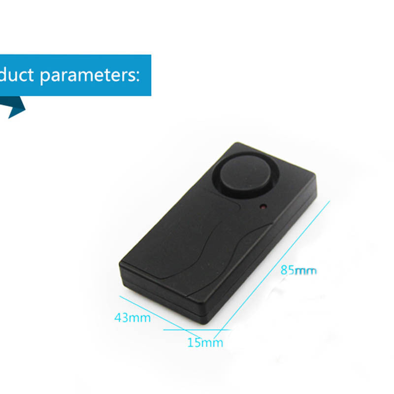 Home Security Wireless Remote Control Vibration Motorcycle Bike Door Window Detector Burglar Alarm as picture show