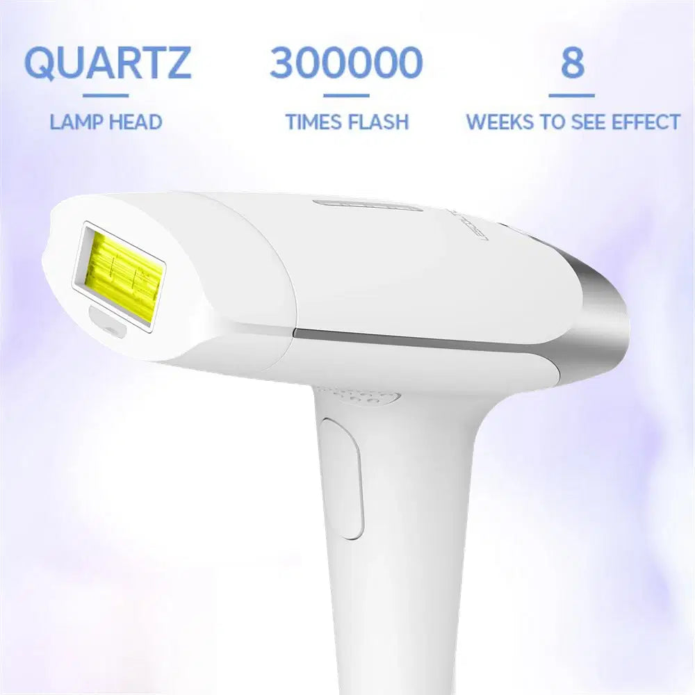 Color: Sky blue, Ships From: CHINA - Lescolton IPL Laser Permanent  Hair Removal Device Bikini Trimmer Laser Epilator for Women Men Facial Armpit Bikini Beard Legs