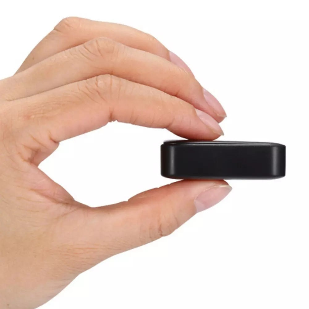 Locator Real-time Driving Tracker Anti-lost GF21 Mini Device Voice Control Recording WIFI GPS black