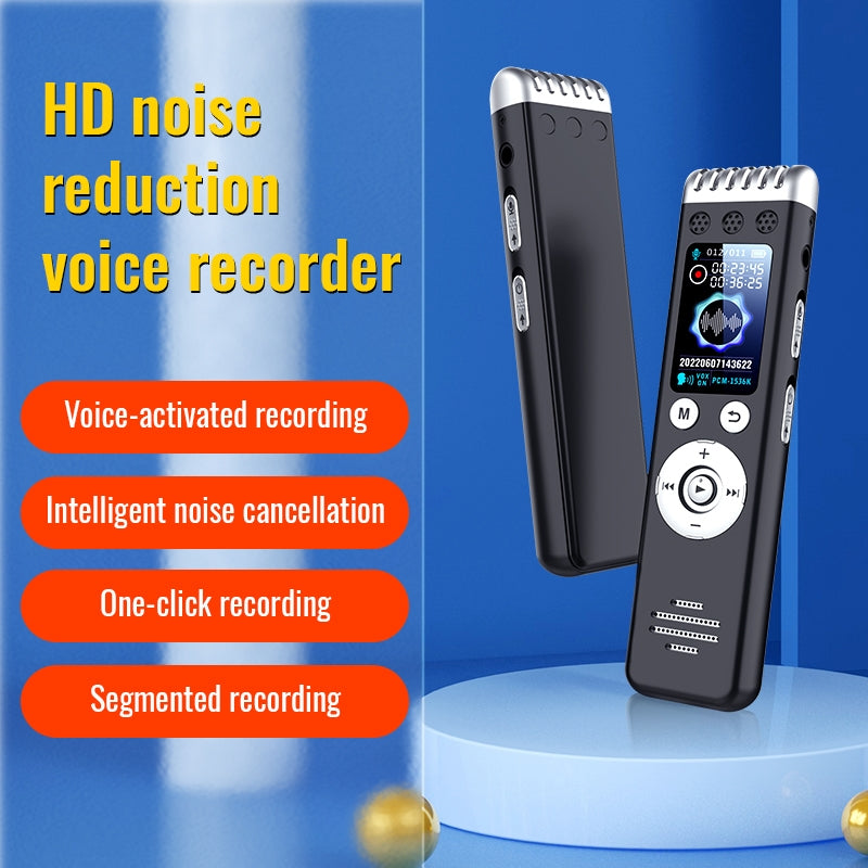 Q88 Hd Noise Reduction Audio Voice Recorder 3072Kbit Recording Pen Mp3 Player for Business Meeting 16GB