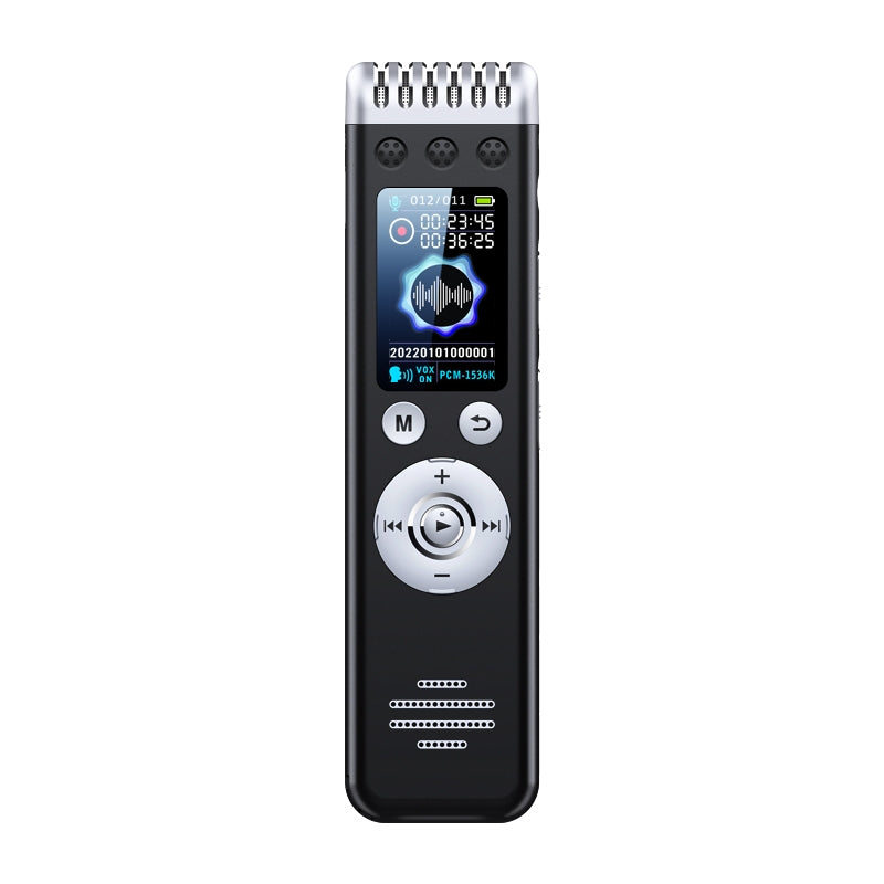 Q88 Hd Noise Reduction Audio Voice Recorder 3072Kbit Recording Pen Mp3 Player for Business Meeting 16GB