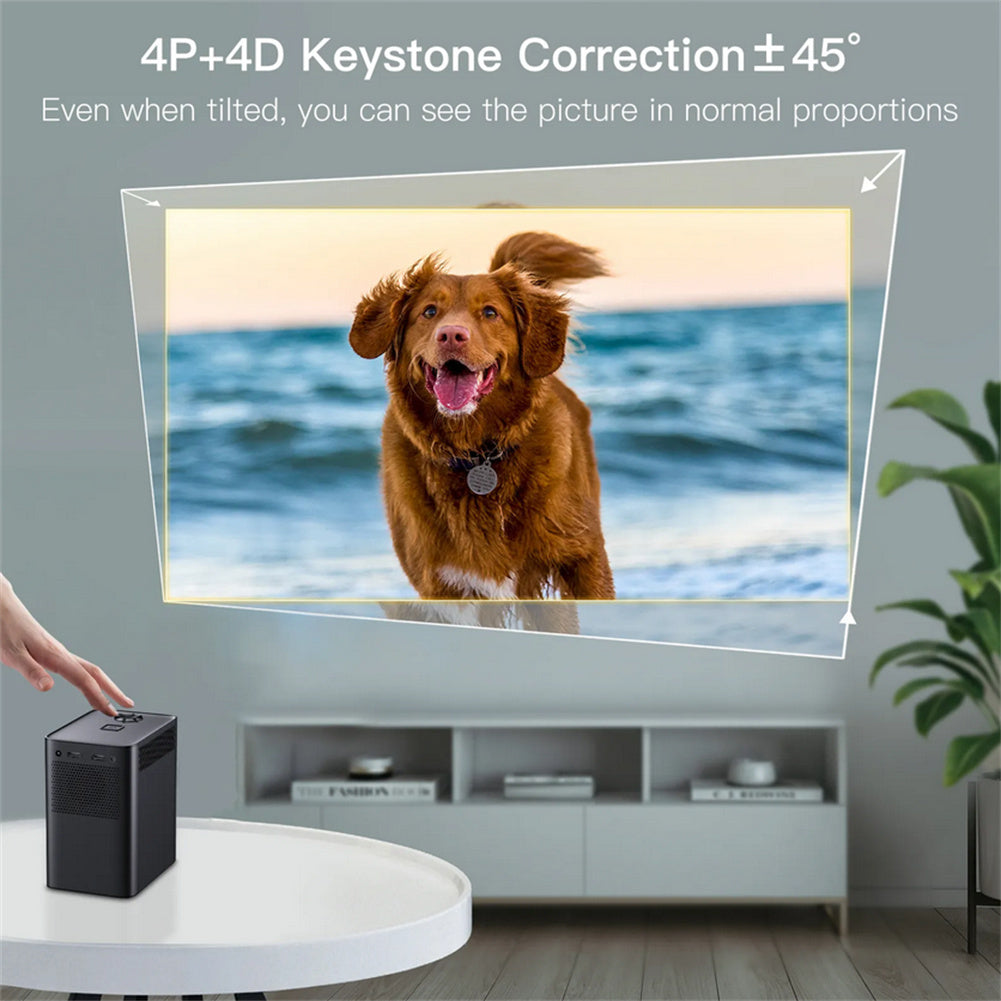 Hongtop S30 1080P HD Smart Projector for Android Smart Tv Wifi Thuis Beamer Home Projector Led Theater EU Plug