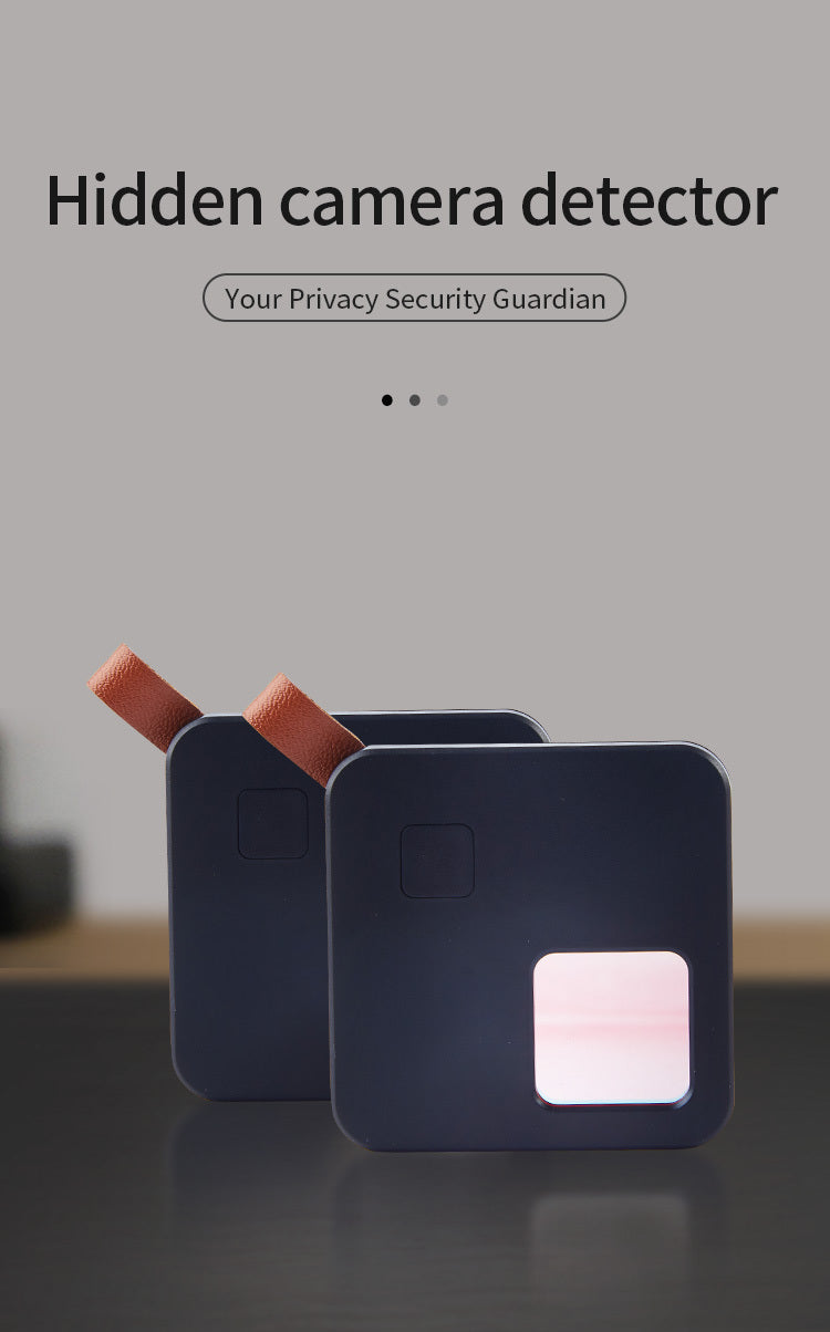 Portable Hidden Camera Detectors Infrared Scanning Light Chargeable Infrared Camera Scanner For Office Bedroom Cars Indoor black