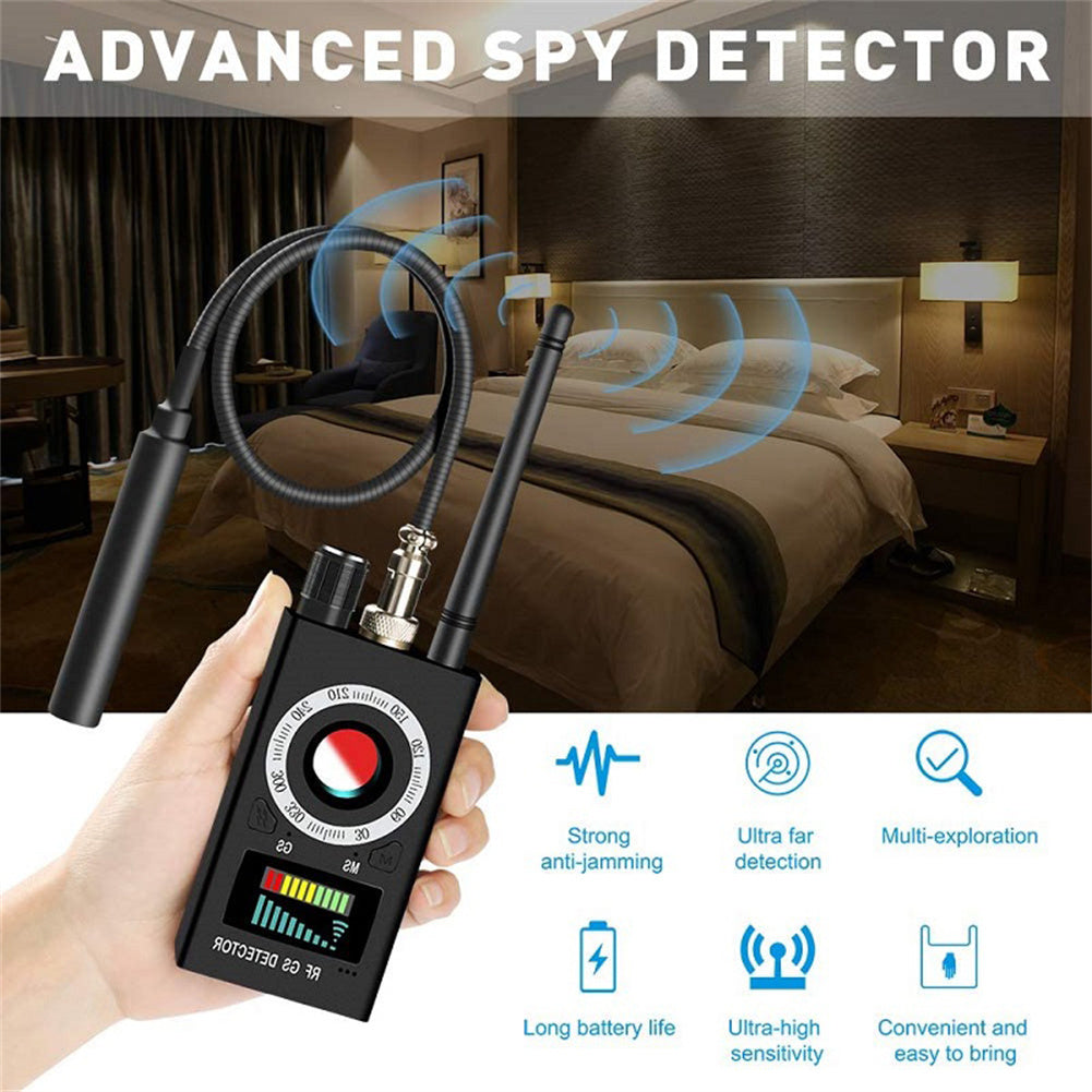 K18 Hidden Camera Detectors Anti-Spy Detector Tracker Wireless Signal Scanner Intelligent Signal Scanner Device US Plug