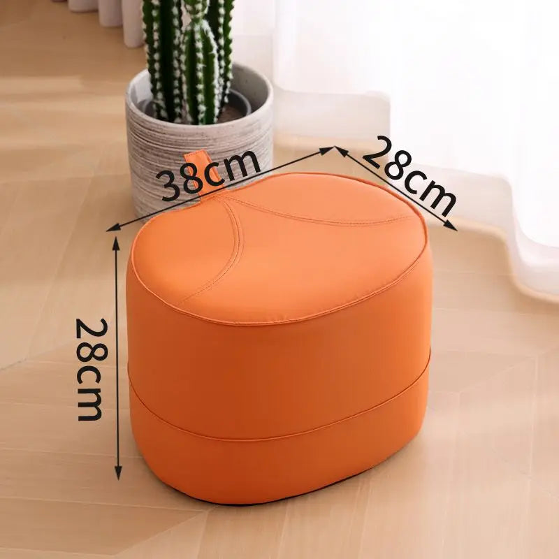 New Small Stool Luxury Adult Low Stool Household Coffee Table Stool Bench Living Room Light Technology Cloth Shoe Changing stool