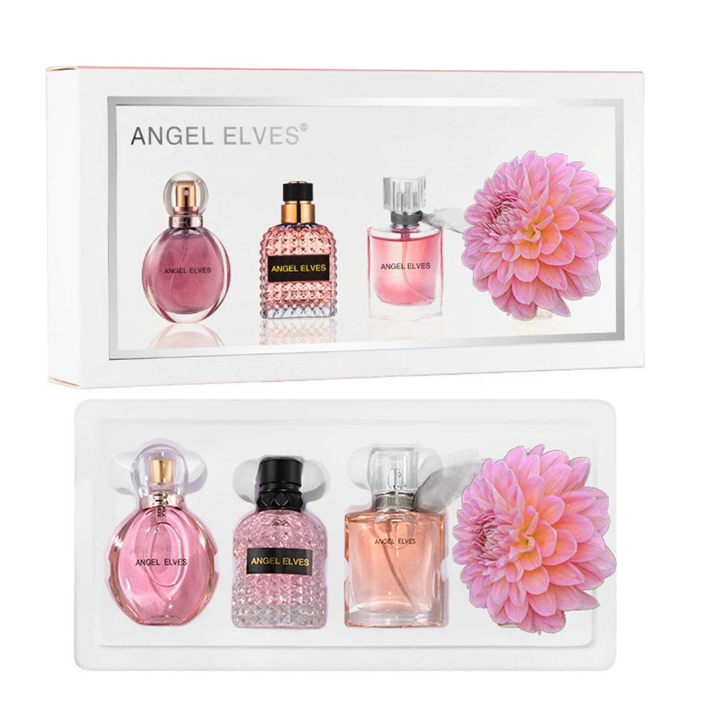 Classic Perfume Women Original 향수 Feminino Perfumes De Mujer Floral Scent Spray 120ml Pheromone Profumo Donna Gift Box 4Pcs Set