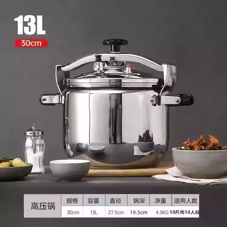 9 Quart olla de presion & ollas de presión para cocinar,Suitable for All Hob Types,instant fast stainless steel pressure cooker