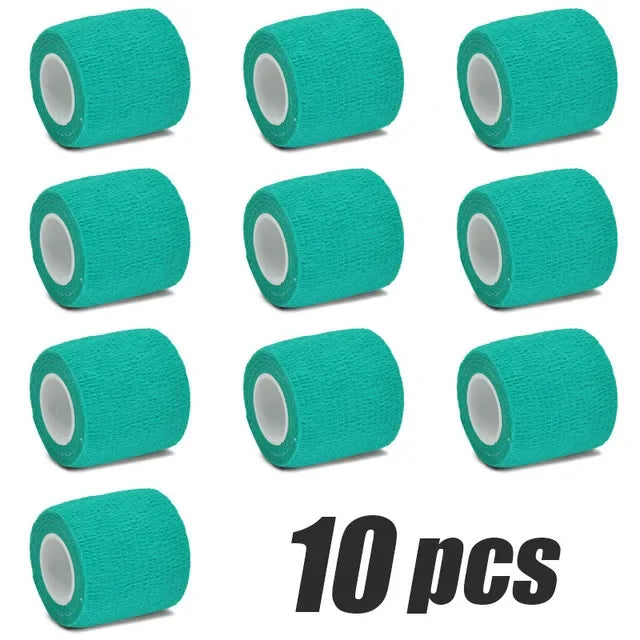 CNK Colorful Tattoo Grip Bandage Cover Wraps, Nonwoven Tapes, Waterproof, Self Adhesive, Finger Protection, Tattoo Accessories
