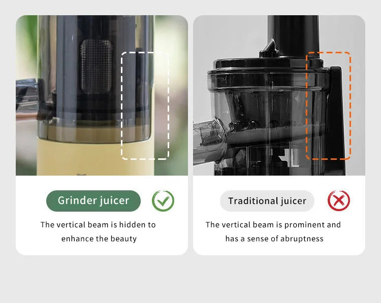 Mokkom Mini Slow Juicer Household Full-automatic Small Multifunctional Residue Juice Separation Fruit Mini Frying Juicer