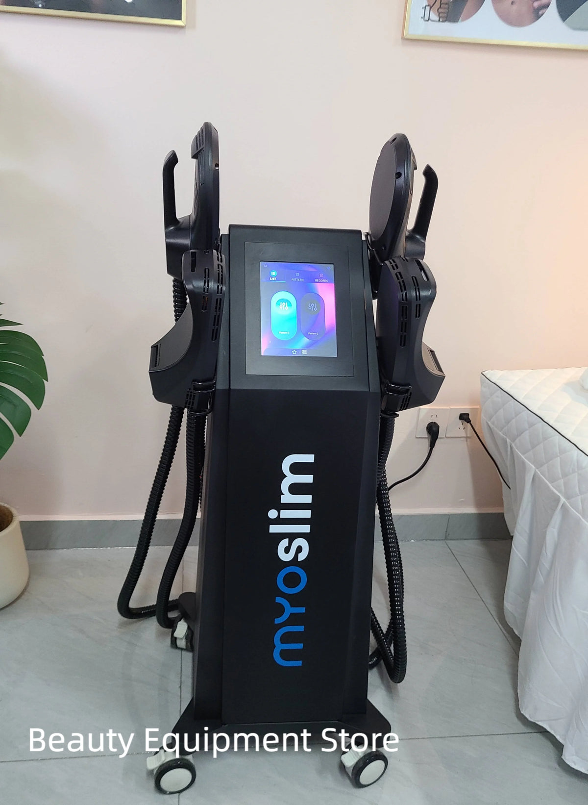 MYOslim 6500W EMS Body Sculpt Machine Professional Fat Reduction And Muscle Building Device for Beauty Salons Spas Waist & Hip L