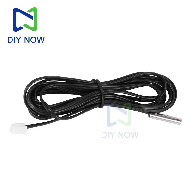 30Cm 50Cm 1M 2M 3M 5M Ntc 10K 1% 3950 Thermistor Temperature Sensor Waterproof Probe Cable For Arduino W1209 W1401