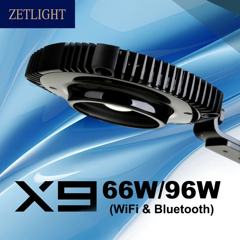 ZETLIGHT X9 96W 110V-220V Full Spectrum WiFi Bluetooth App Control Marine Aquarium LED Light for Saltwater Coral Reef Fish Tank