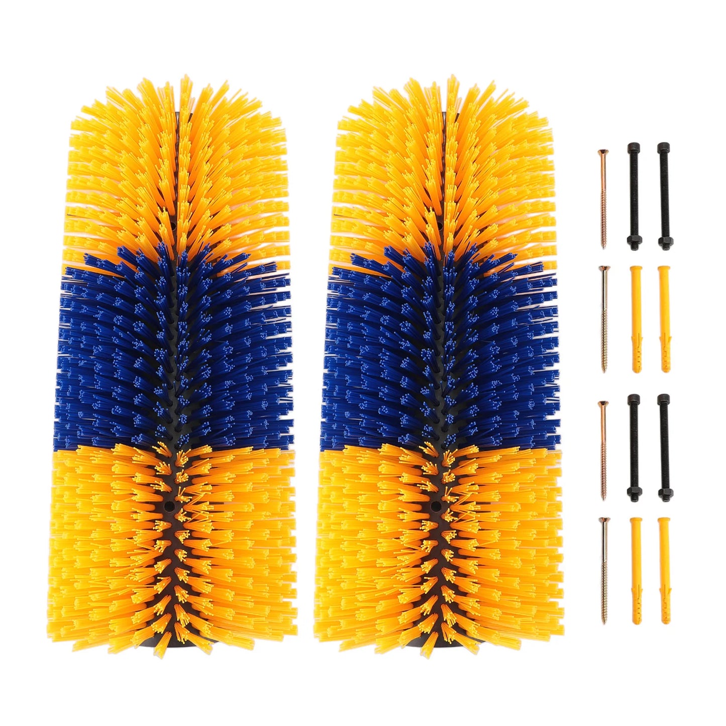 2pcs Livestock Scratch Brush Massage Grooming Brush Cow Brush Cattle Brush Horse Cow Sheep Scratcher Livestock Brush