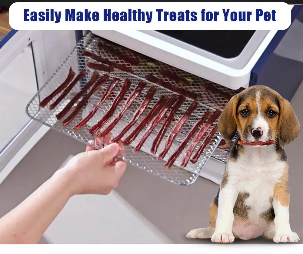 BioloMix 6 Trays Food Dehydrator with LED Touch Control,Digital Temperature and Time,Dryer for Fruit Vegetable Meat Beef Jerky