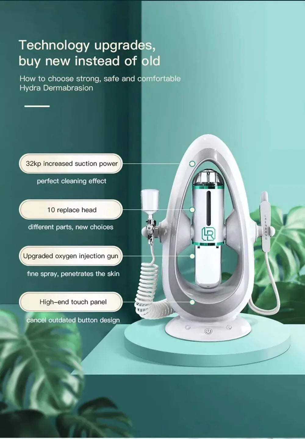 2IN1 Small BubbleVacuum Acne Pore Cleaner Blackhead Remover Skin Deep Cleaning Beauty Care Tools Moisturizing Beauty Instrument