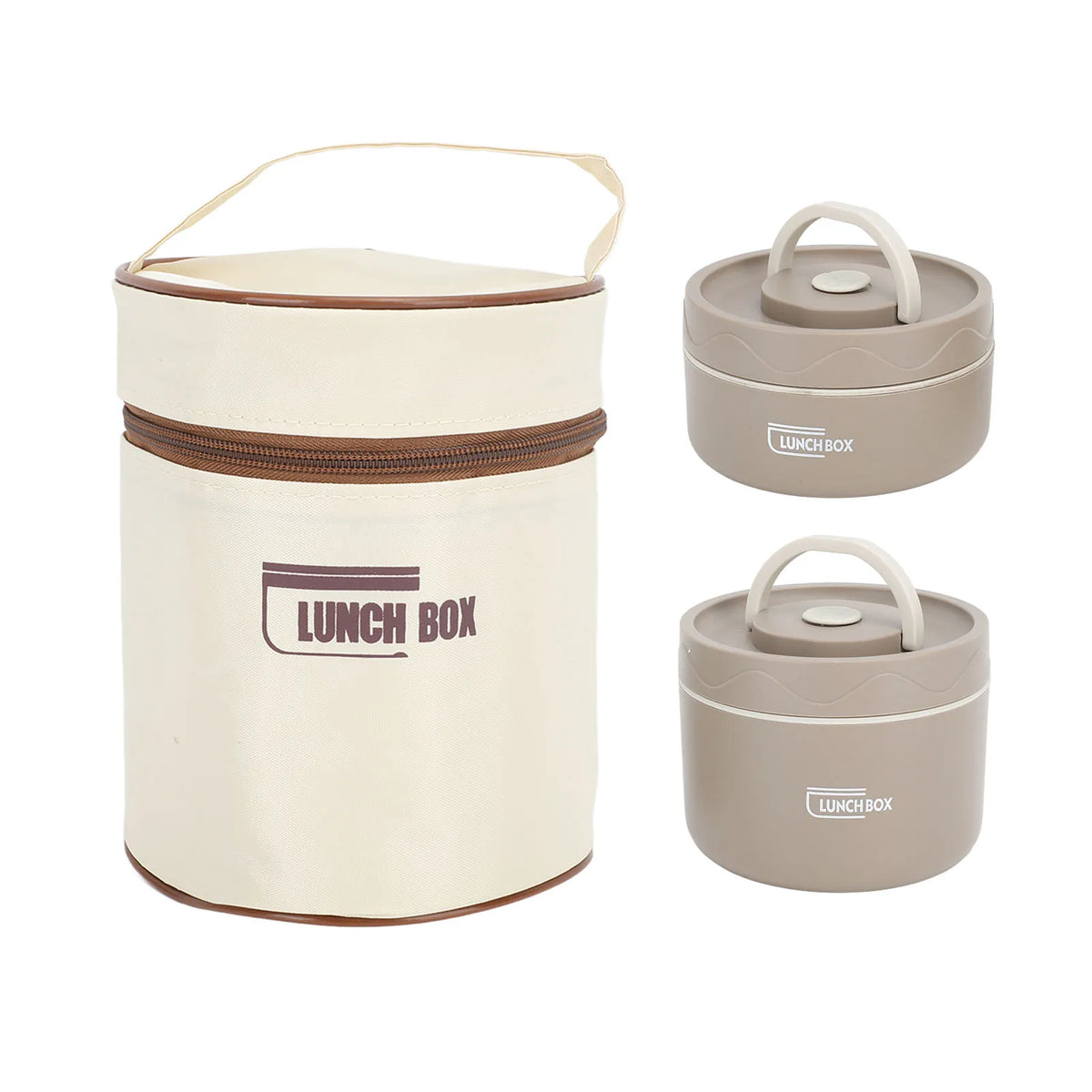 Thermal Lunch Box Insulated Lunch Container Sealed Easy To Clean  Portable 304 Stainless Steel with Thermal Bag for Work