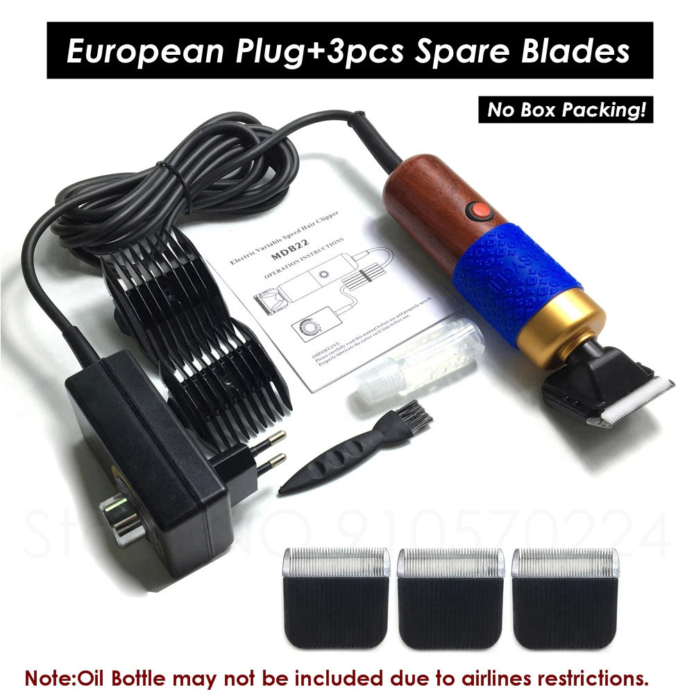 High Power Dog Clippers Professional 200W Animal Grooming Trimmer Shaver Pet Clipper Cat Mower Electric Tufting Cutting Machine