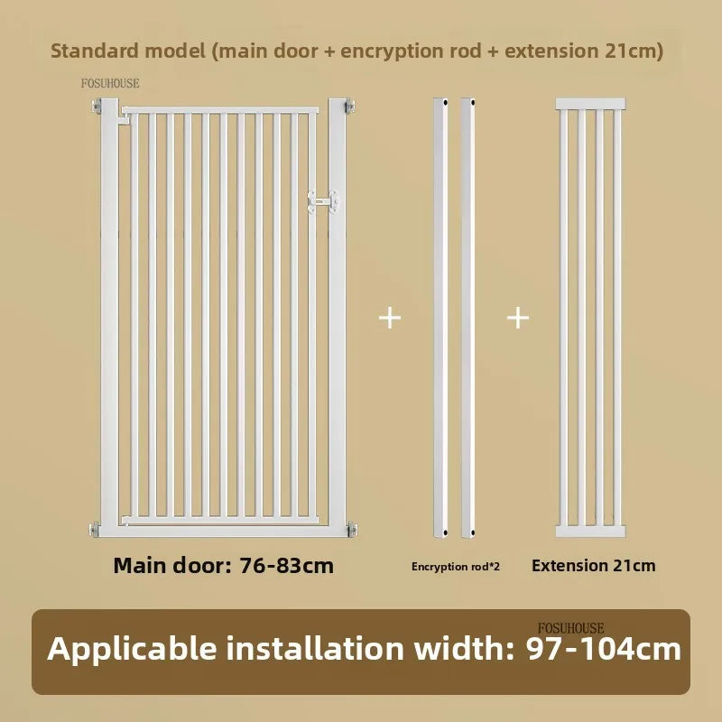 Free Punch Pet Fence Dog Fences Isolation Door Anti-Cat Door Fence Indoor Special Encryption Dog Safety Corral for Pet Products