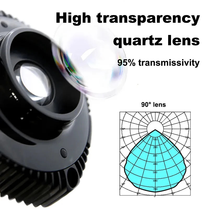 ZETLIGHT X9 96W 110V-220V Full Spectrum WiFi Bluetooth App Control Marine Aquarium LED Light for Saltwater Coral Reef Fish Tank