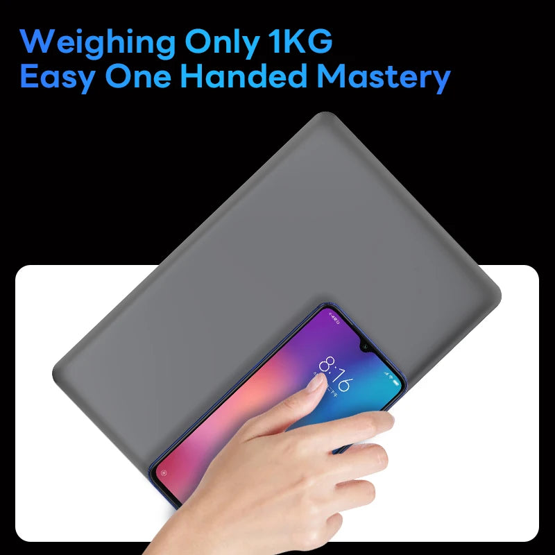 BYONE Cheap Laptops 11.6 Inch Intel N3350 6GB RAM 64G Expandable 128G SSD Wifi Office Study Portable Ultraslim Notebook Computer