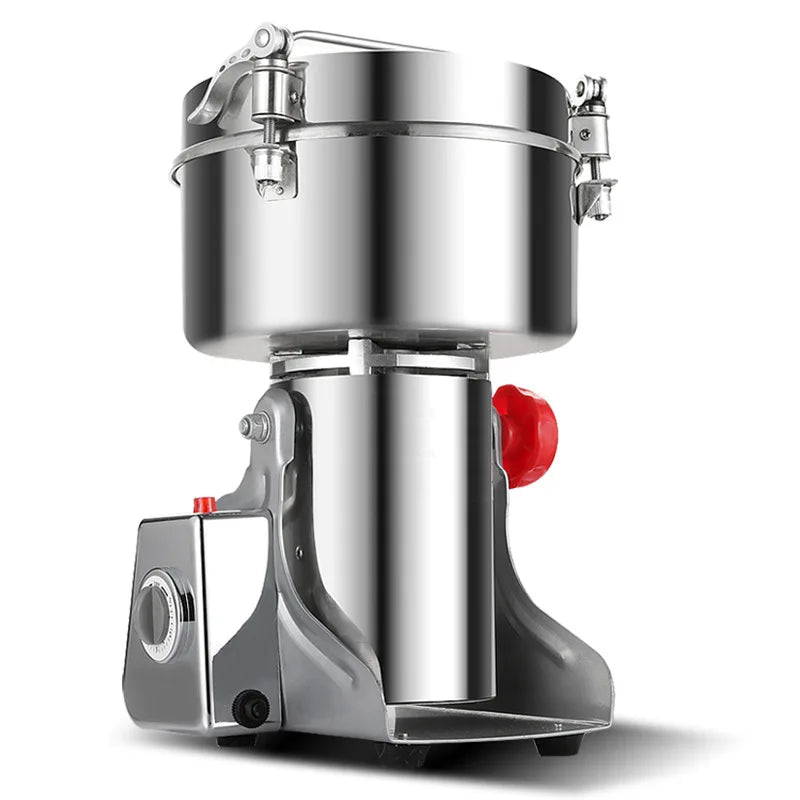 Electric Grain Grinder Mill High-speed Spice Corn Mill Commercial Powder Machine for Dry Cereals Grain Spice Coffee Herb Bean