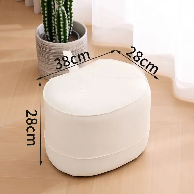 New Small Stool Luxury Adult Low Stool Household Coffee Table Stool Bench Living Room Light Technology Cloth Shoe Changing stool