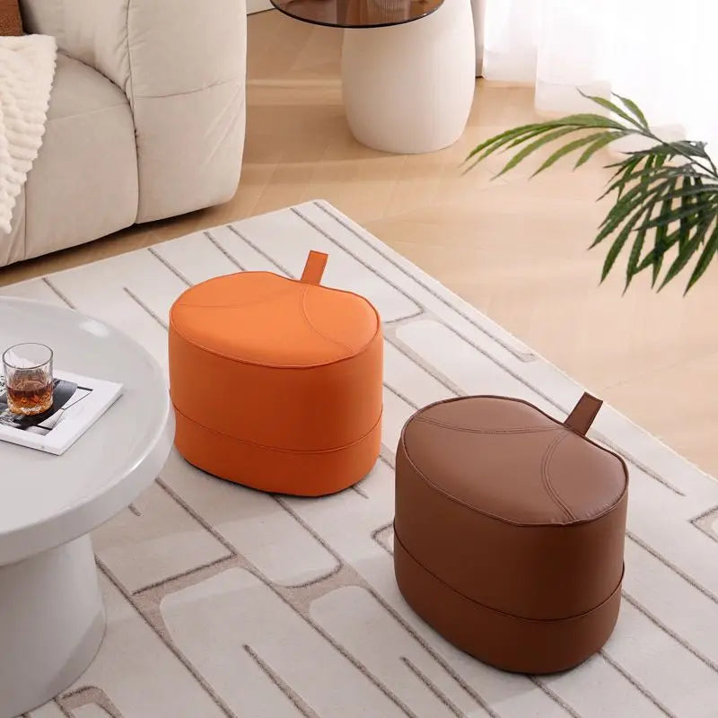 New Small Stool Luxury Adult Low Stool Household Coffee Table Stool Bench Living Room Light Technology Cloth Shoe Changing stool