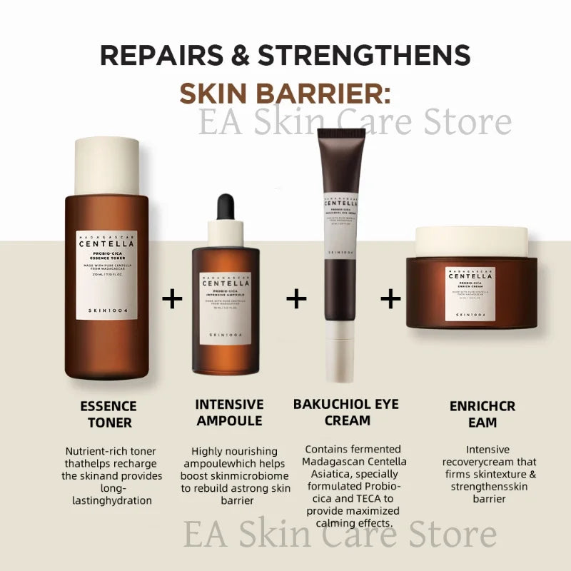 SKIN1004 Centella Korean Skin Care Originales 4pcs/Set Probio-CICA Toner Anti Aging Serum Anti Wrinkle Firming Cream Eye Cream