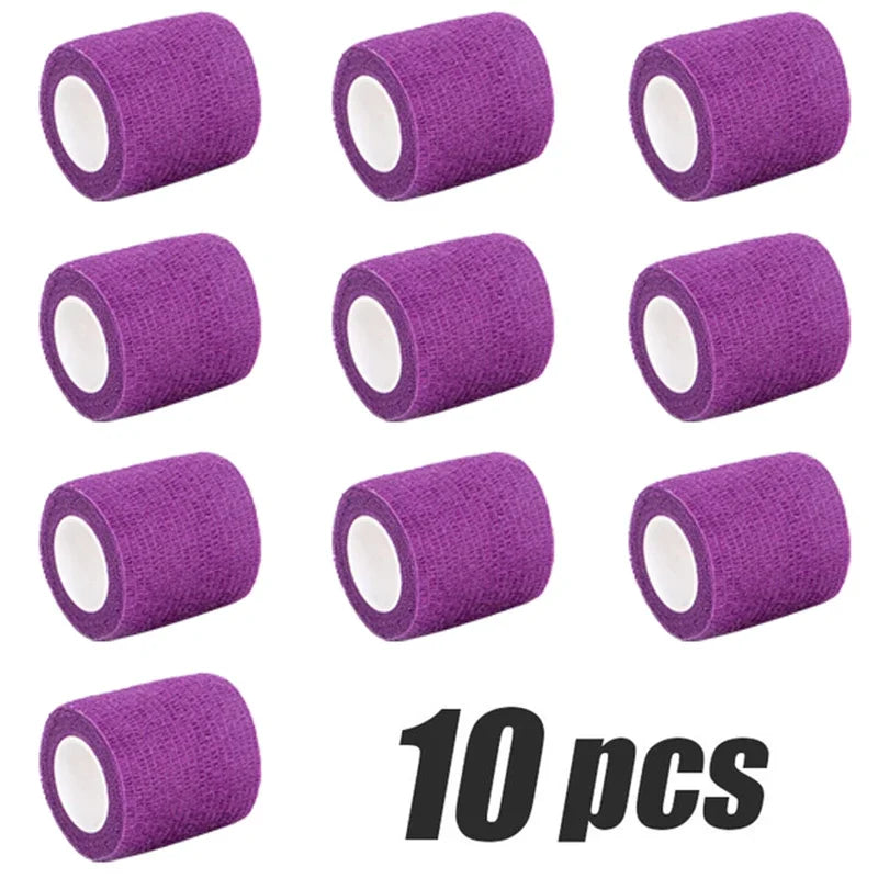 CNK Colorful Tattoo Grip Bandage Cover Wraps, Nonwoven Tapes, Waterproof, Self Adhesive, Finger Protection, Tattoo Accessories