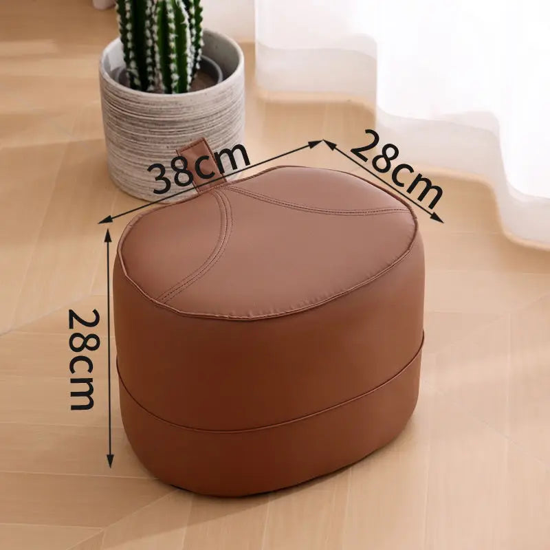 New Small Stool Luxury Adult Low Stool Household Coffee Table Stool Bench Living Room Light Technology Cloth Shoe Changing stool