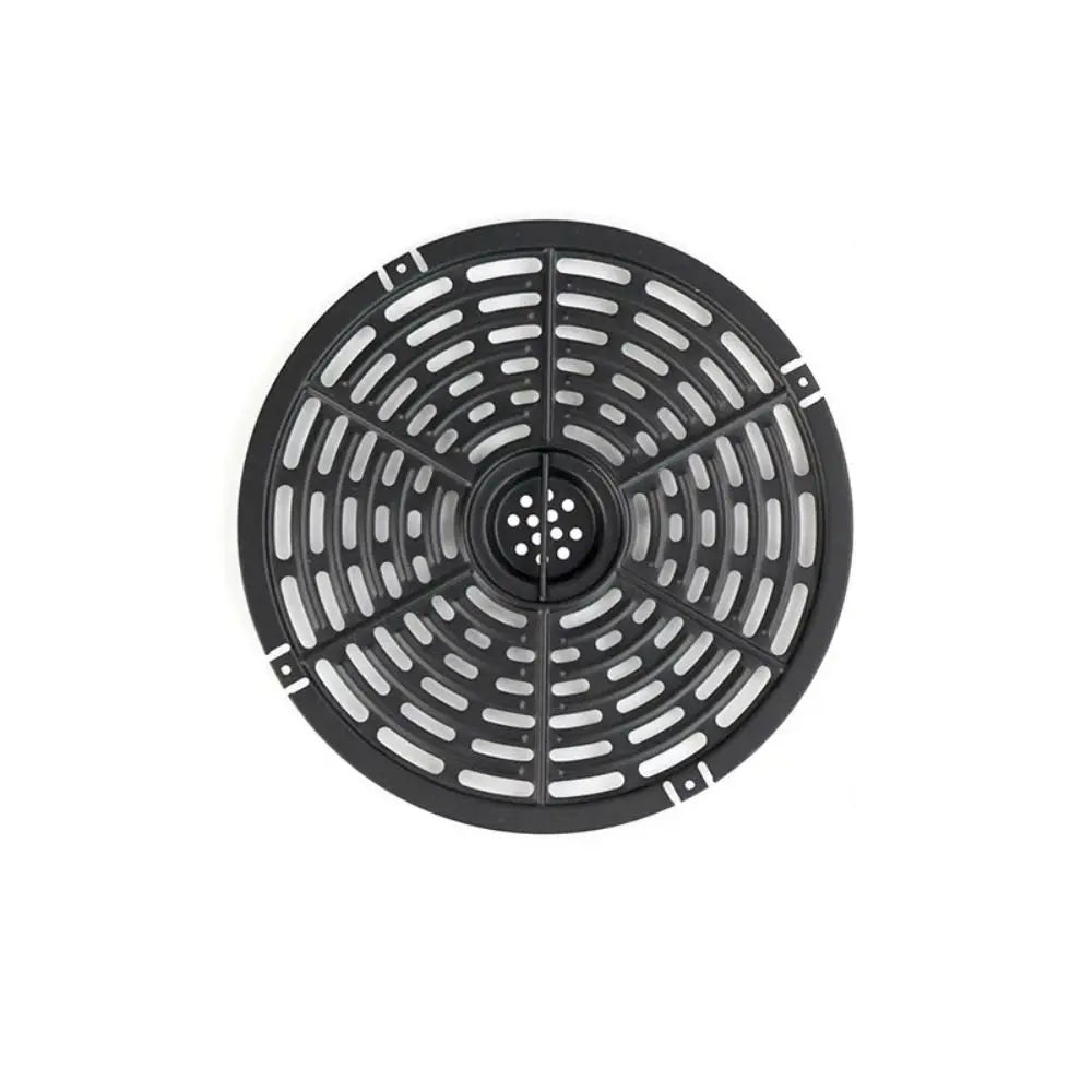 Square Air Fryer Grill Pan Non-Stick Black Crisper Basket Coating No BPA Food Separator Cooking Divider Air Fryer Accessories
