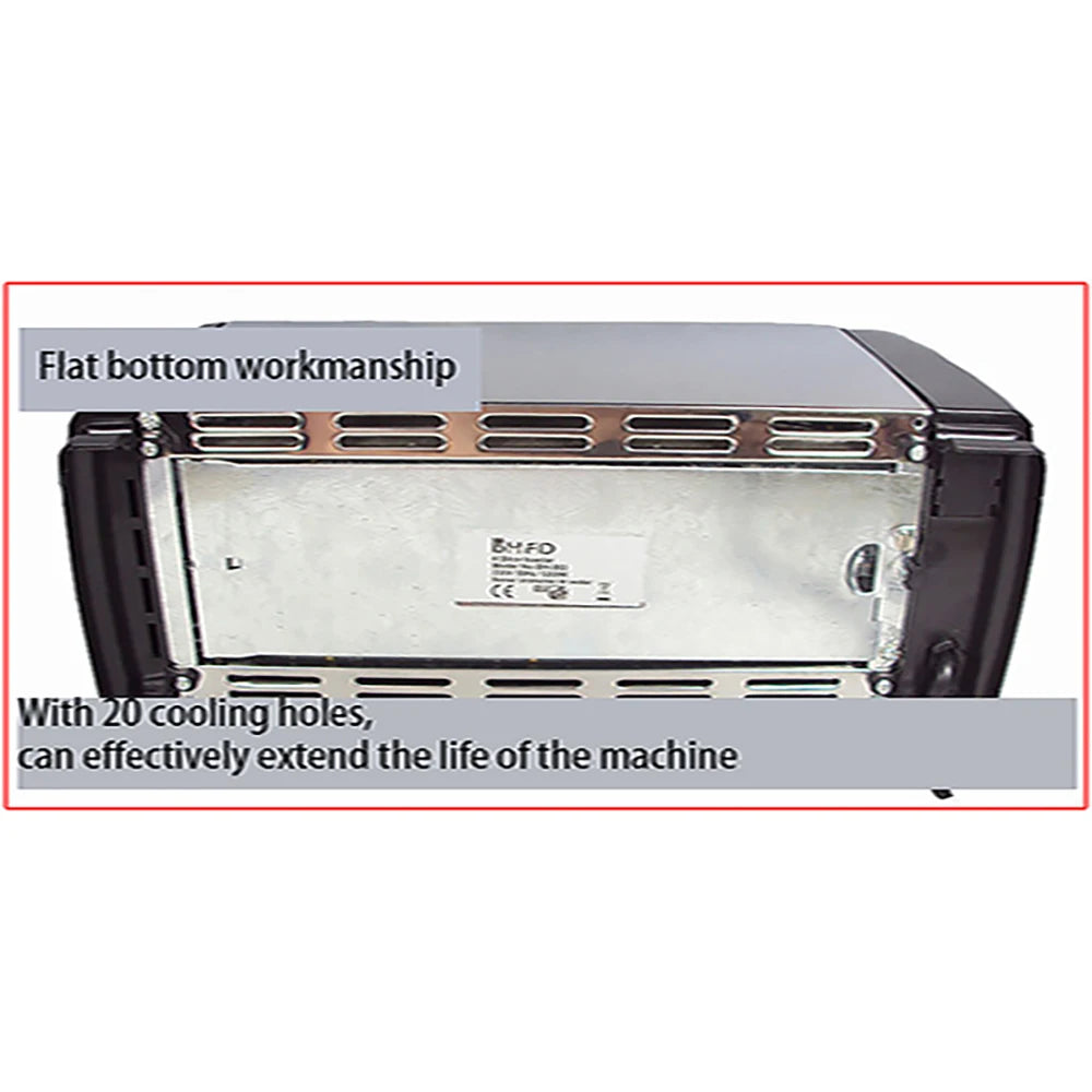 Automatic breakfast sandwich maker, 4 piece electric toaster, Family multi-function breakfast maker Toaster