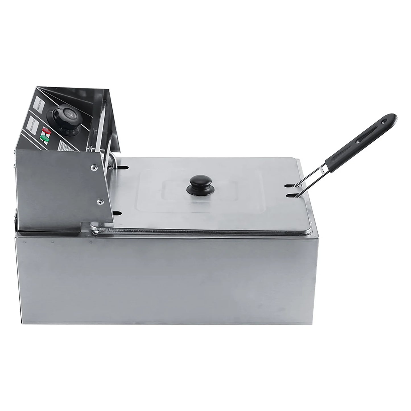6L Stainless Steel Electric  Fryer with Basket for Commercial &amp Home Use Electric Fryer  Fryer Stainless Steel Fryer