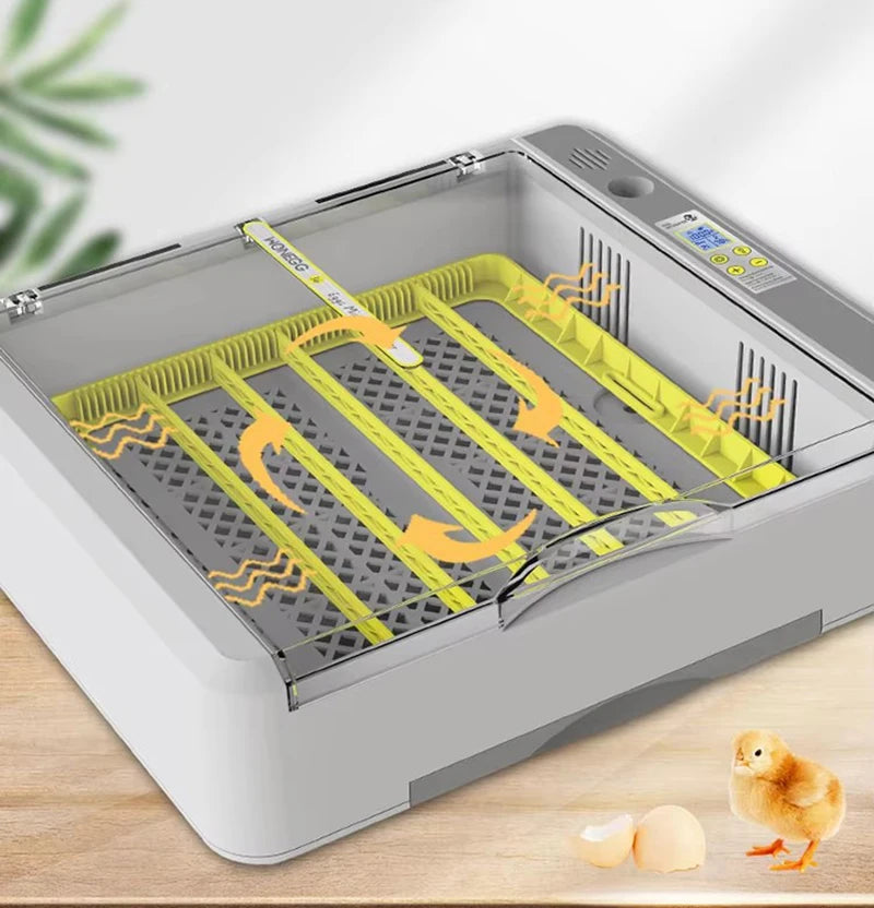 Newest 36 -120 Eggs Full Automatic Chicken Egg Incubator Brooder Hatchery Poultry equipment incubator Machine Automatic Turn Egg