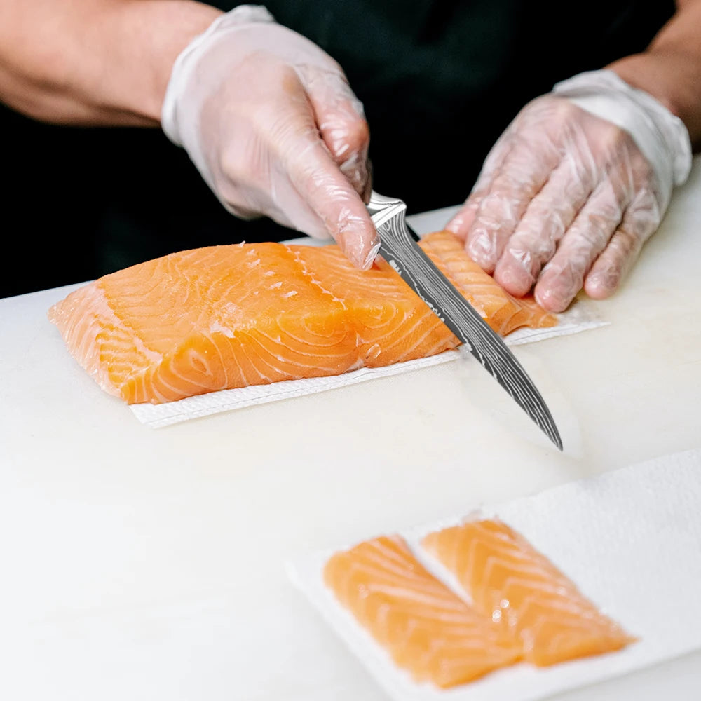 Professiona Japanese Chef Knife Kitchen Knives Santoku Slicing Utility Bread Meat Cleaver Butcher Stainless Steel Cooking Knife