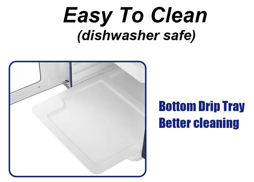 BioloMix 6 Trays Food Dehydrator with LED Touch Control,Digital Temperature and Time,Dryer for Fruit Vegetable Meat Beef Jerky