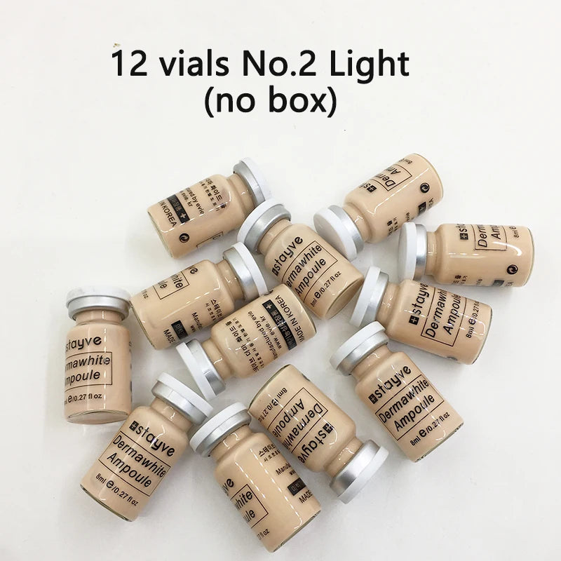 Korea Original Stayve 8ml BB Cream Glow Beginner Starter Kit Niacinamide Sunscreen Foundation Cream Face Skin Care