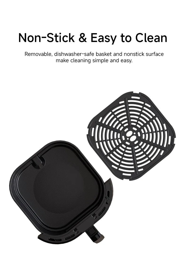 15L Stainless steel Electric Air Fryer Household Large Capacity Intelligent Kitchen Cooker Toaster Oven Combo Digital Display